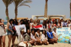 2018-05-04 World Ambassadors for Tourism and Environment at Marsa Alam Red Sea Riviera Beach Egypt 01 - Youm7