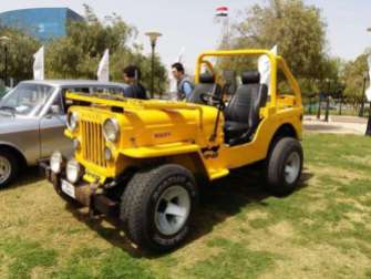2019-04-03 Egypt Cairo Classic Cars and Vehicles Meetup - Jeep MSN