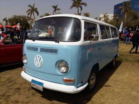 2019-04-03 Egypt Cairo Classic Cars and Vehicles Meetup - VW Mini-Bus MSN